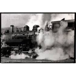 New Hope Train Gum Bichromate Print